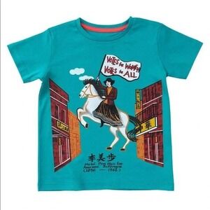 Piccolina Womens Suffrage Mabel Ping Hua Lee Trailblazer T-Shirt Medium NWOT